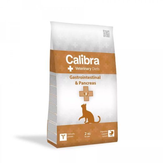 CALIBRA Veterinary Diets Cat Gastrointestinal & Pancreas - kuiv kassitoit - 2kg