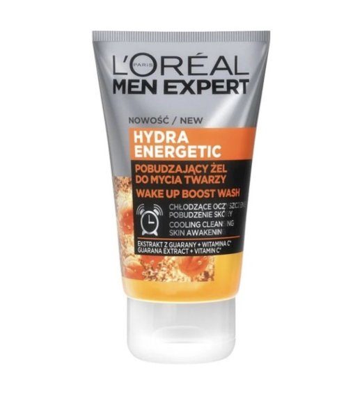 L’Oréal Paris Men Expert Hydra Energetic Wake Up Boost näopuhastusvahend 100ml