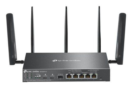 Juhtmeta ruuter TP-LINK ER706WP-4G Andmäärkiirus 300 Mbit/s Ethernet WAN Jah DSL WAN Jah SIM kaardi pesa Jah WAN ühendustüüp RJ-45 Ethernet LAN Jah