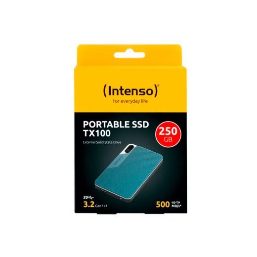 Intenso TX100 250GB väline SSD (USB-C)