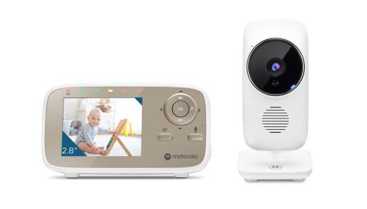 Motorola video beebikaamera VM483 2.8" Valge/kuldne