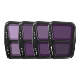 4 filtri komplekt Split ND Freewell DJI Air 3 jaoks