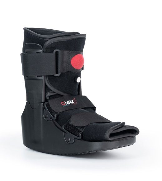 Lühike pahkluu-jala ortoos AIR WALKER SHORT O-1183/XL REHAFUND, must