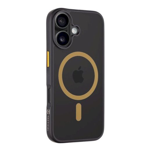 Taktikaline MagForce Hyperstealth 2.0 kaitseklaas iPhone 16 jaoks / must/kollane