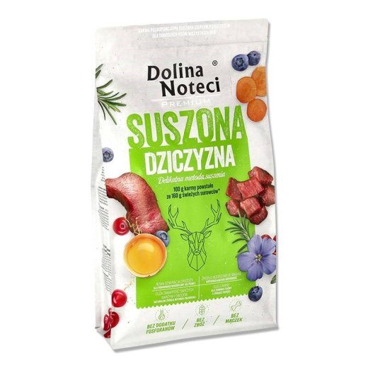 DOLINA NOTECI Premium Dried game - kuivtoit koertele - 9kg