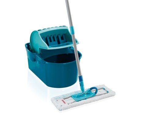 Leifheit 55092 mop Mikrokiud 8000 ml Kuiv ja märg Mikrokiud Sinine, Hall