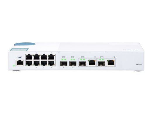 QNAP QSW-M408-2C 12-portiline 10 Gigabit lüliti