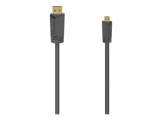 Hama HDMI isikule Micro HDMI isikule 4096 x 2160 - 24 Hz 1.5m must