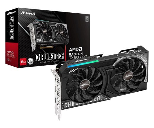 Asrock AMD Radeon RX 9060 XT Challenger 16GB OC GDDR6 Graafikakaart