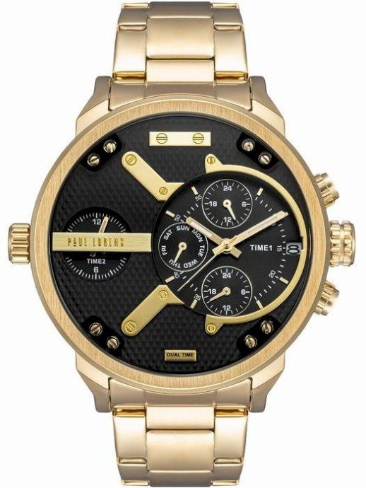 PAUL LORENS Meeste kell PL20021B-1D1 / must
