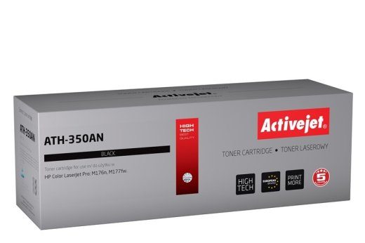 Activejet ATH-350AN Toner (asendus HP 205A CF350A jaoks; Supreme; 1300 lehte; must)