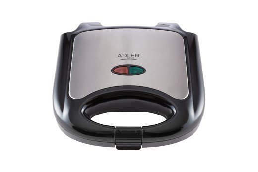 Adler sandvičo virimo mašina AD 3015 750 W Lėkštelių skaičius 1 Pyrago skaičius 2 Juoda