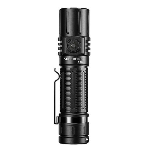 Superfire A20 taskulamp, 1700 lm, 300 m, 5 režiimi