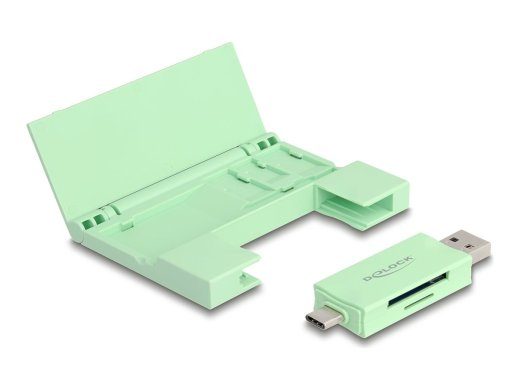 DeLOCK USB 3.2 Gen 1/USB-C kaardilugeja