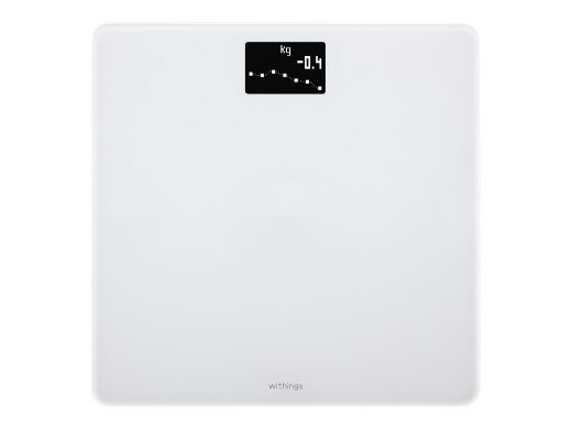 Nokia Satin White Bathroom Scale Body