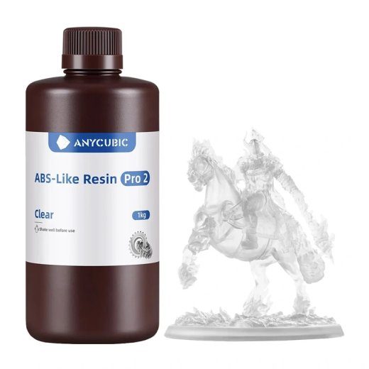 ANYCUBIC ABS-Like Resin Pro 2 (läbipaistev)
