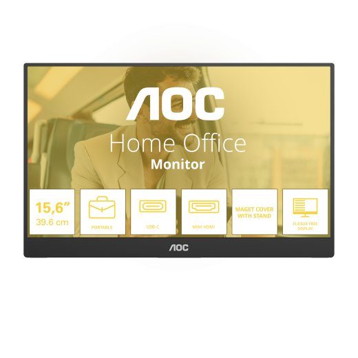AOC Style-line 16T20E2 16 IPS 1920 x 1080 (Full HD) Mini HDMI USB-C 60Hz