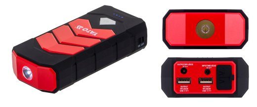Auto startimislahendus YATO YT-83081 auto akupank 9000 mAh 9000 mAh must, oranž