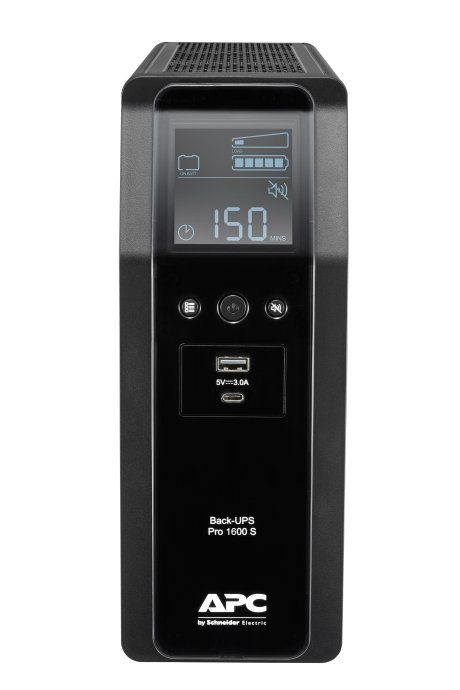 Back UPS Pro BR 1600VA, Sinewave,8 Outlets, AVR, LCD interface