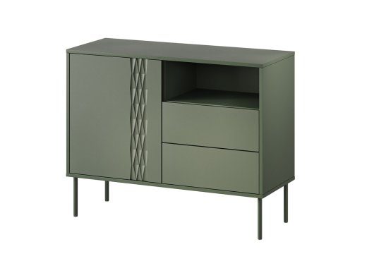 1D2S TRESSE kommod 100x40x75 mattroheline