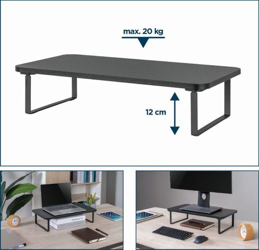 Gembird MS-TABLE-03 monitori kinniti / tugilaud must