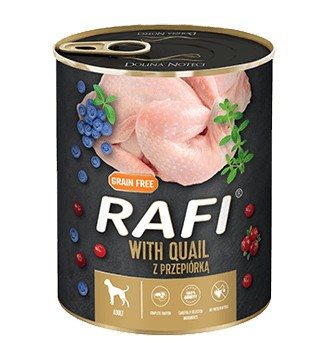 DOLINA NOTECI Rafi with quail - wet dog food - 800g