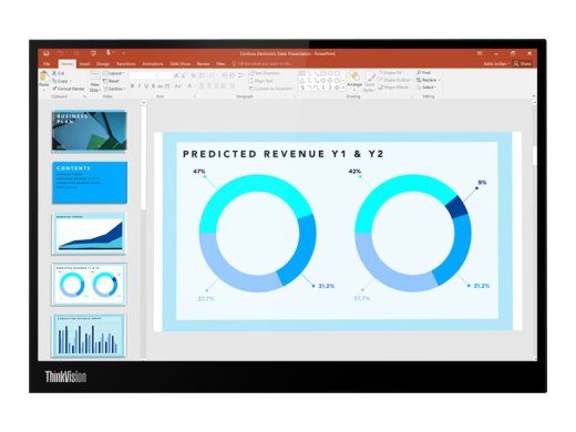 Lenovo ThinkVision M14d 14 IPS 2240 x 1400 USB-C 60Hz Monitor