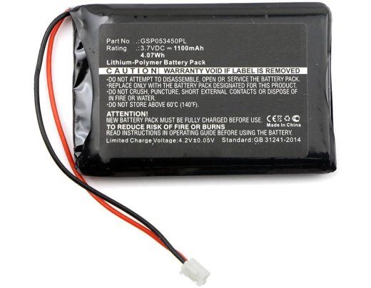 4.07Wh Li-Pol 3.7V 1100mAh must beebitelefoni akku