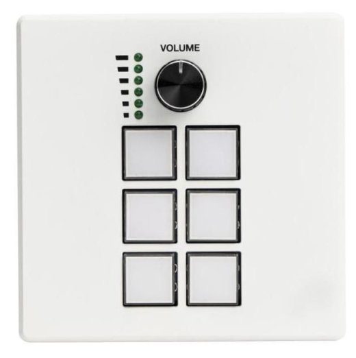 Lindy AV control keypad 32306 - 6 keys and dial
