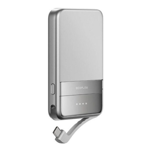 EcoFlow RAPID magnetiline powerbank, 5000mAh, (hõbedane).