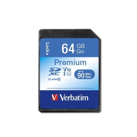 MÄLU SDXC 64GB UHS-I/VER44024 VERBATIM