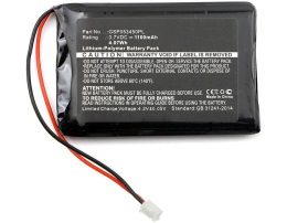 Battery 4.07Wh Li-Pol 3.7V 1100mAh Black for BabyPhone