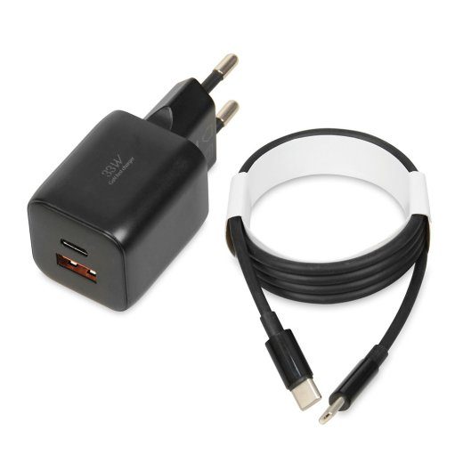 iBOX C-42 GaN PD33W seinapealne laadija, must