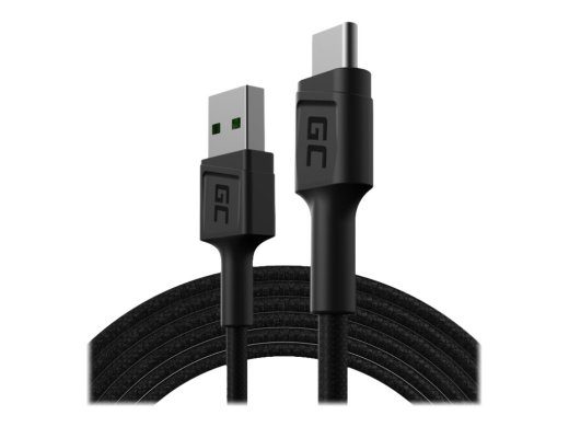 Green Cell 2m USB Type-C kaabel must