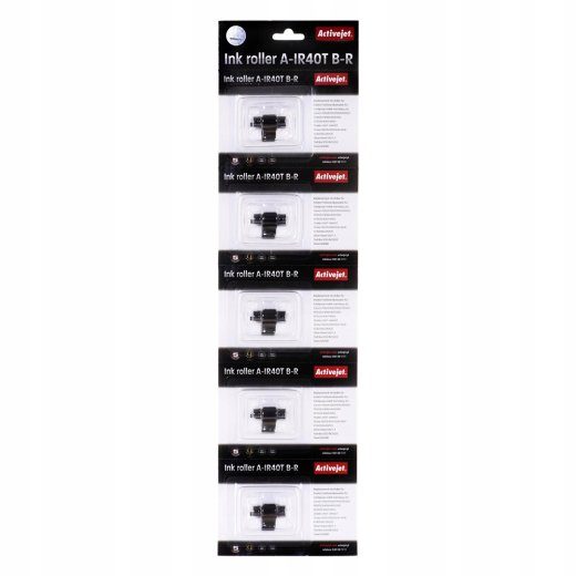 Activejet A-IR40T värvirullide komplekt (Epson IR40T asendus; Supreme; must, magenta, 5 tk)
