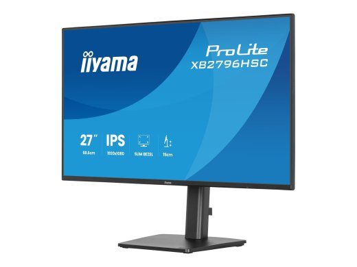 iiyama ProLite XB2796HSC-B1 27 colių IPS 1920 x 1080 (Full HD) HDMI DisplayPort USB-C 144Hz Monitorius