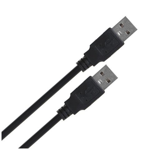 Lanberg 1 m USB 2.0 USB A kaabel must