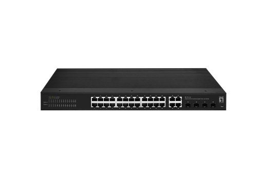 LevelOne 28-Port Gigabit Ethernet Lülitöö Switch