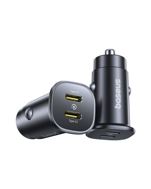 Baseus GoTrip autolaadija C+C / QC 3.0 / 30W