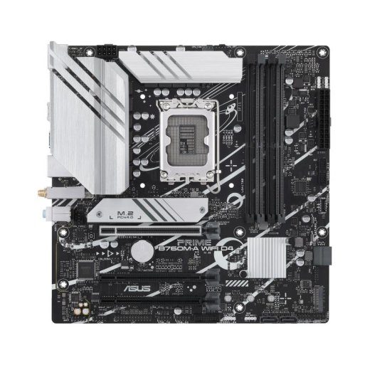 Mainboard ASUS Intel B760 Express LGA1700 Micro-ATX Memory DDR4 Memory slots 4 3xPCI-Express 4.0 16x 2xM.2 2xHDMI 1xDisplayPort 4xUSB 2.0 2xUSB 3.2