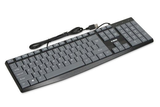 iBox IKC2010G klaviatuur Home USB QWERTY Inglise Hall, Must
