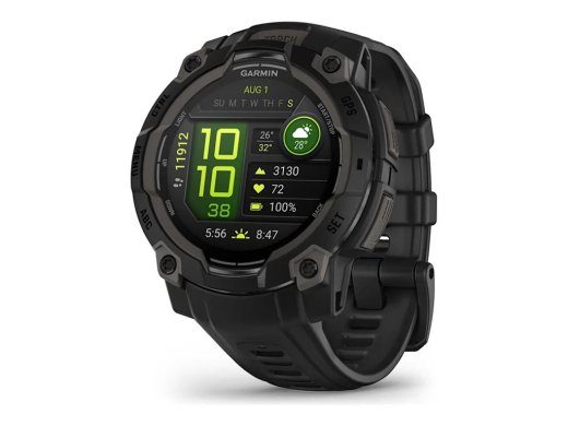 Garmin Instinct 3 AMOLED 45 mm juodos spalvos SmartWatch