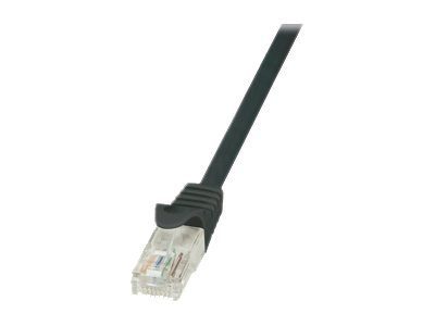 LogiLink CAT 5e varjestamata paarditud paar (UTP) 10m patchkaabel must