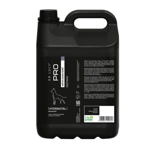 DR LUCY Hydravital lühikese karvaga koerte palsam - 5l