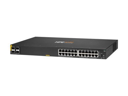 HPE Aruba 6100 24G Class 4 PoE 4SFP+ Lüli 28-Port 10 Gigabit Ethernet PoE+