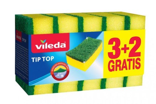 Vileda Tip-Top kempinė šveitiklis 5 vnt.