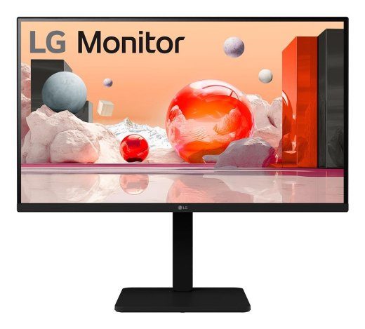 LCD-monitor LG 27" Paneel IPS 1920x1080 16:9 100Hz Matt Kõlarid Pööre Telg Kõrguse reguleerimine Nurga reguleerimine Värv Must 27BA550-B