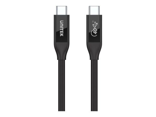 Unitek USB Type-C Kaabel 80cm Must