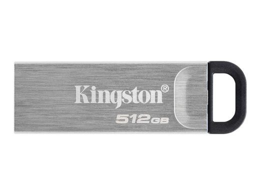 Kingston DataTraveler Kyson 512GB USB 3.2 Gen 1 USB-mälu Hõbedane