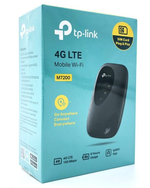 TP-Link M7200 150Mbps mobiilne kuumpunkt väline